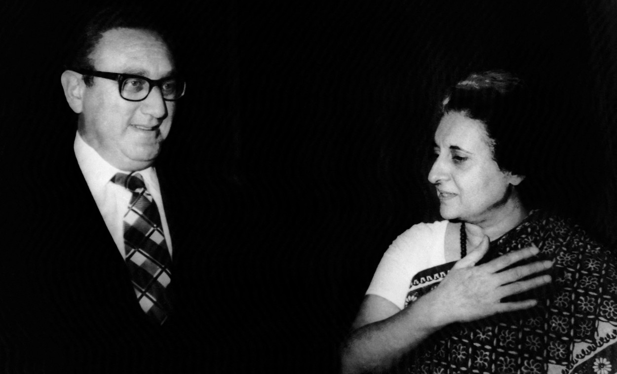 Henri Kisindžer i Indira Gandi u Nju Delhiju