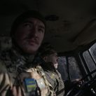 Ukrajinski vojnici na frontu nadomak Avdivke u oblasti Donjecka