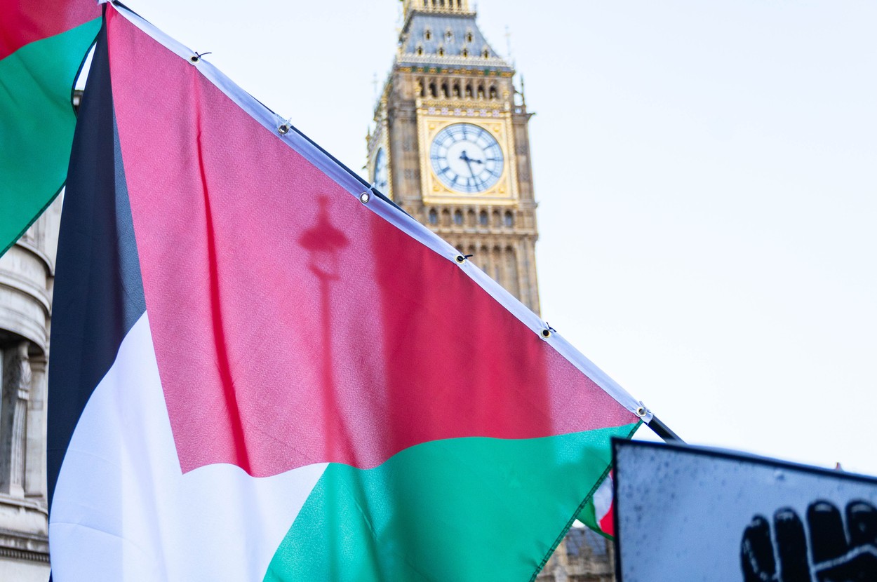 Pro-palestinski protest u Londonu, 9. decembra 2023.