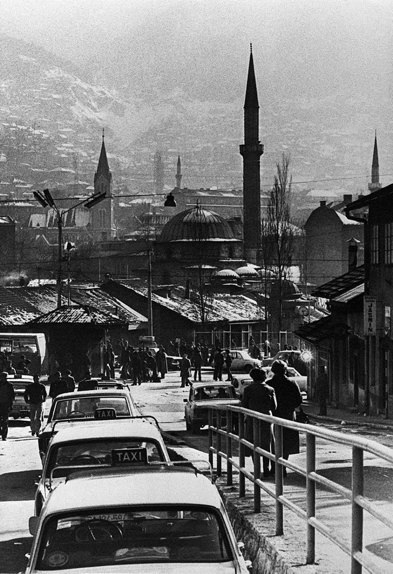 Centar Sarajeva početkom osamdesetih godina 20. veka