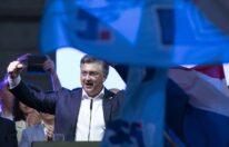 Andrej Plenković sa pristalicama HDZ-a pred izbore