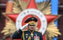Smenjeni ruski ministar odbrane Sergej Šojgu na paradi na Crvenom trgu