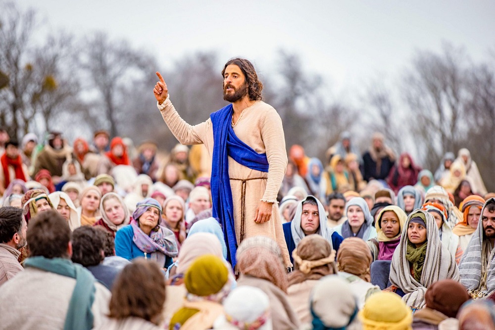 Džonatan Rumi kao Isus u seriji 
