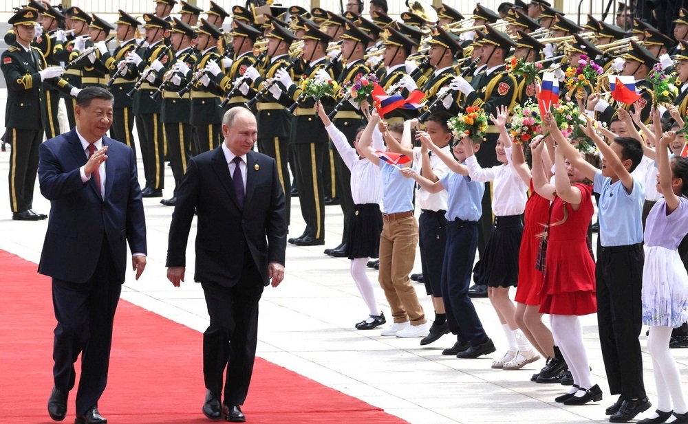 Si Đinping i Vladimir Putin, susret u Pekingu