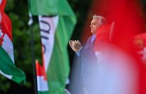 Viktor Orban, miting podrške njegovoj ekonomskoj politici