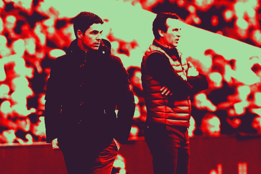 Mikel Arteta i Unai Emery