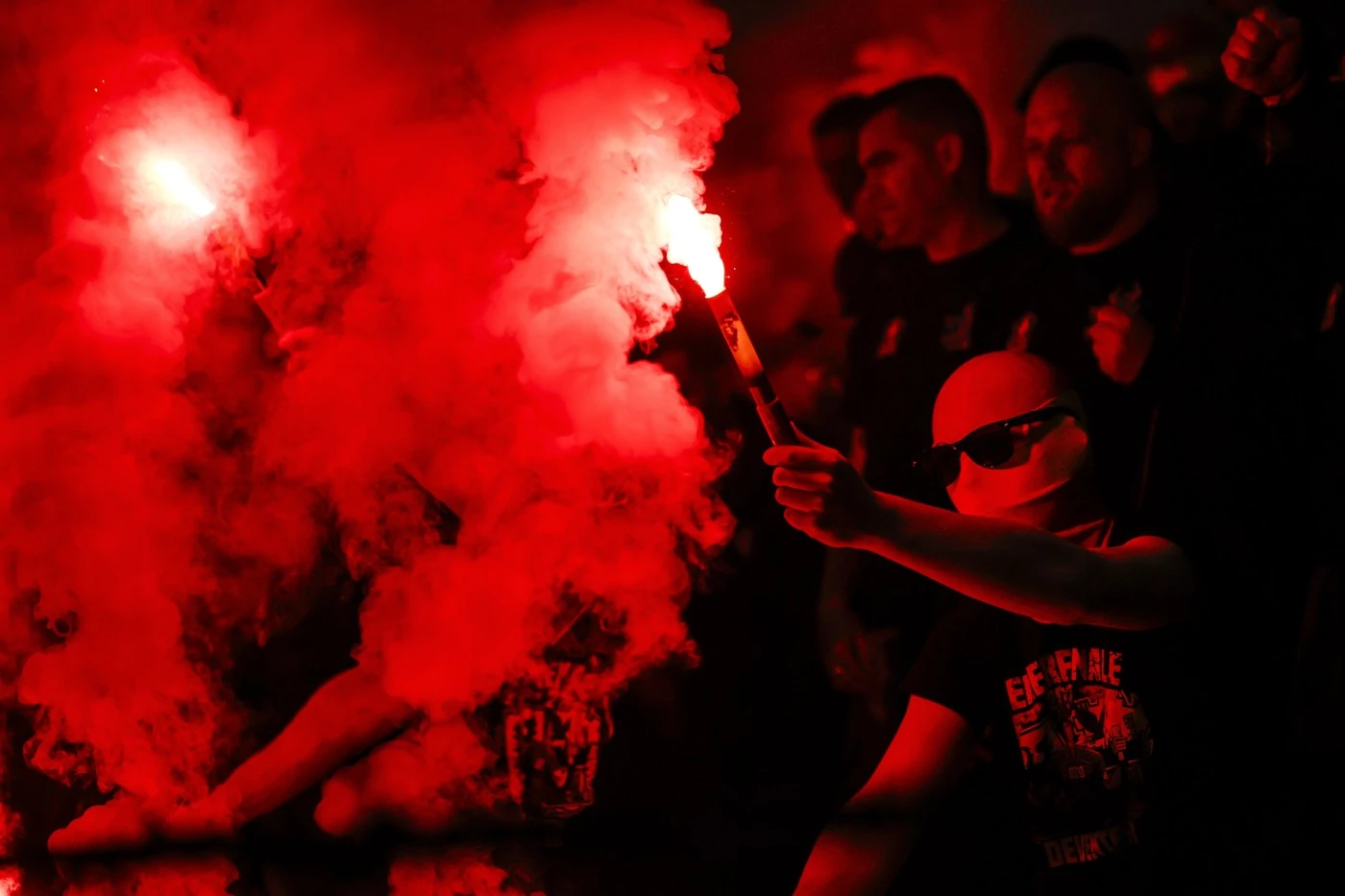 Go Ahead Eagles navijači bakljada
