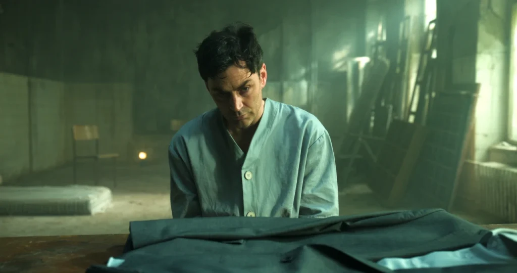 Film Žetva, Žuta kuća