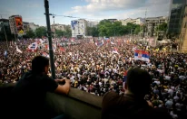 Protest na Slaviji, 23. maj 2026.